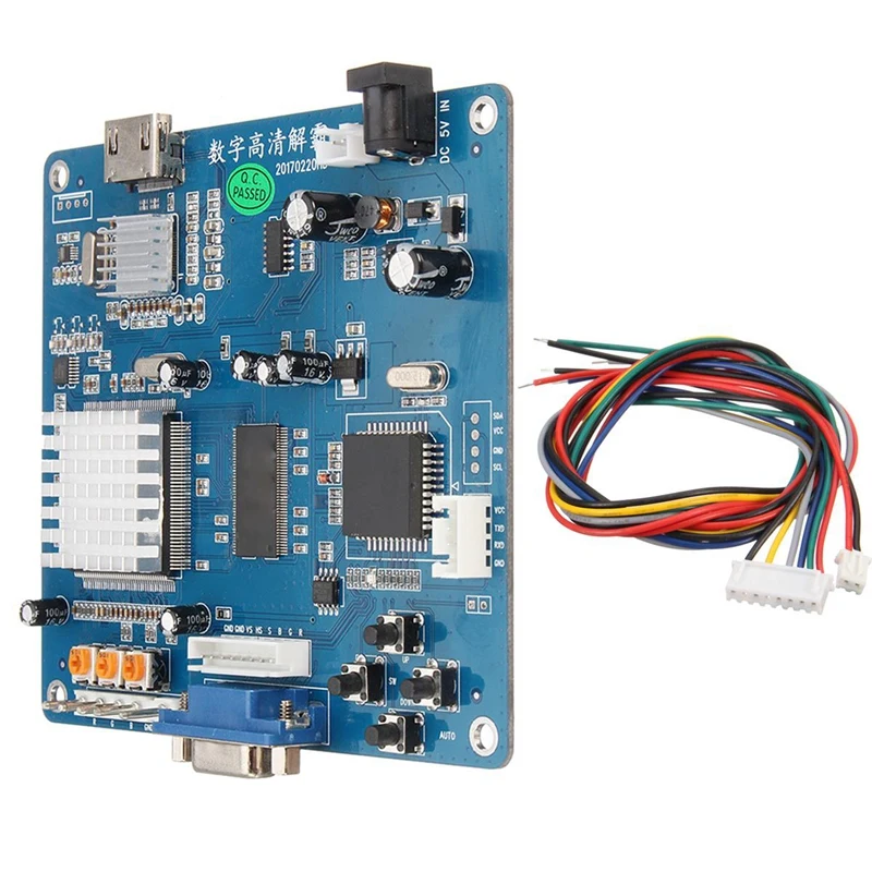 Cga/Rgb/Cga/Ega/Yuv К Hdmi видео выход конверсионная плата для Jamma аркадная игра машина Hd видео сигнал Выход конвертер доска