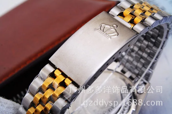 Часы наручные HK Crown Мужские кварцевые брендовые Роскошные модные полностью