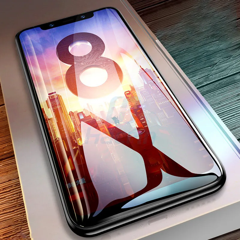 Raugee стекло для Xiaomi Mi8 Lite закаленное полное покрытие защитная пленка на экран Mi 8 SE