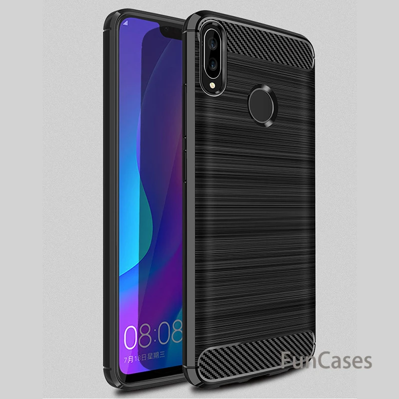 Для huawei P Smart Plus чехол силиконовый 6 3 &quotпрочный Броня мягкий для 2019 телефон Fundas Coque