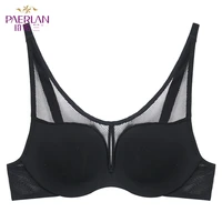 paerlan small chest push up bra 58 cup mesh wrapped chests small chests gathered smooth underwear women back closure