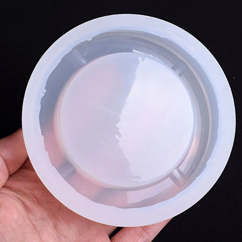 Искусство Цветочный горшок бетона силиконовые формы DIY пепельница цементная