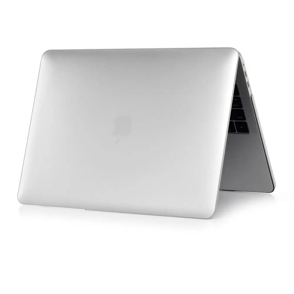 Чехол для Macbook Air 13, прозрачный пластиковый защитный чехол для Apple Macbook Air Pro 13 11 12 15 дюймов, комплект из 2 предметов