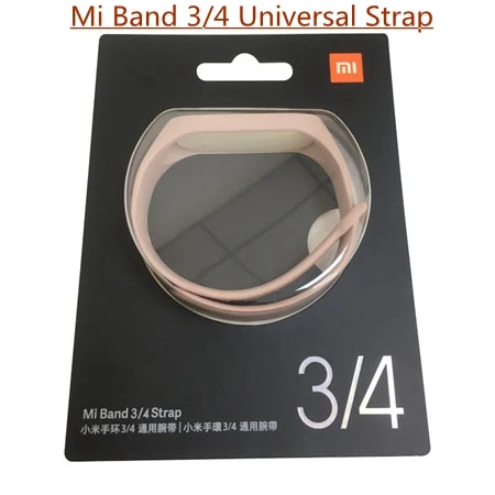 Цветной силиконовый mi Band 3 ремешок для Xiaomi mi Band 3 4 браслет для mi Band 3 4 NFC Замена - Цвет: Original Pink