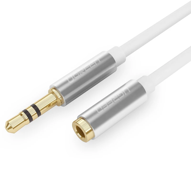 lengthened meters on parent fever computer headphone extension line extended 3.5mm audio public green linked AV118 | Мобильные