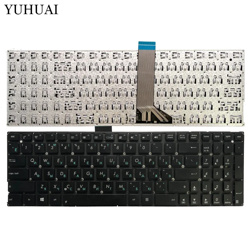 Русская клавиатура для ноутбука ASUS x551 X551M X551MA X551MAV F550 F550V X551C X551CA Клавиатура черного цвета