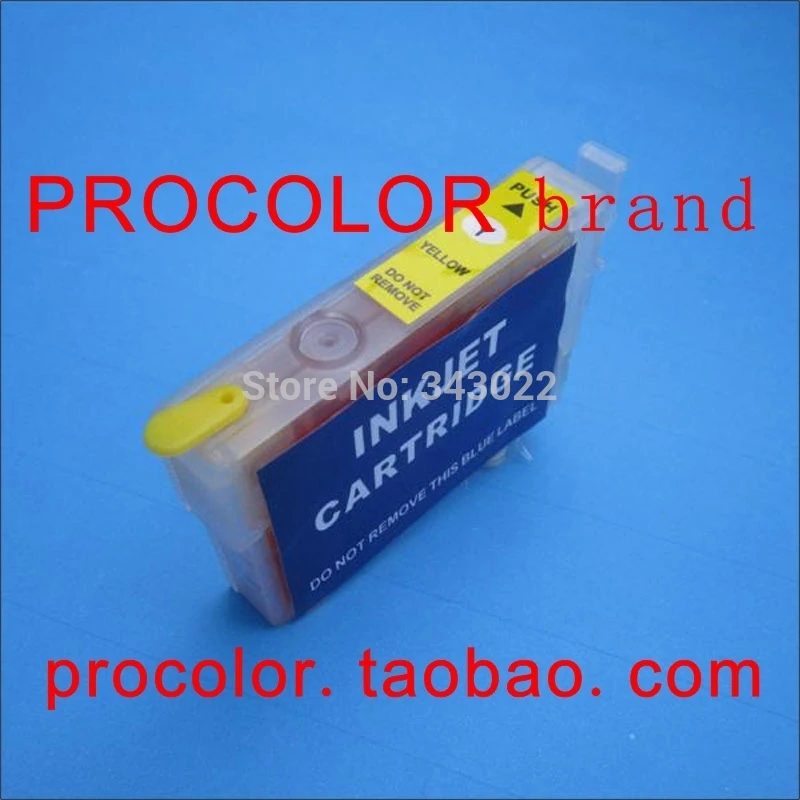 Многоразовые чернильные картриджи PROCOLOR версия для России/Украины с дуговой