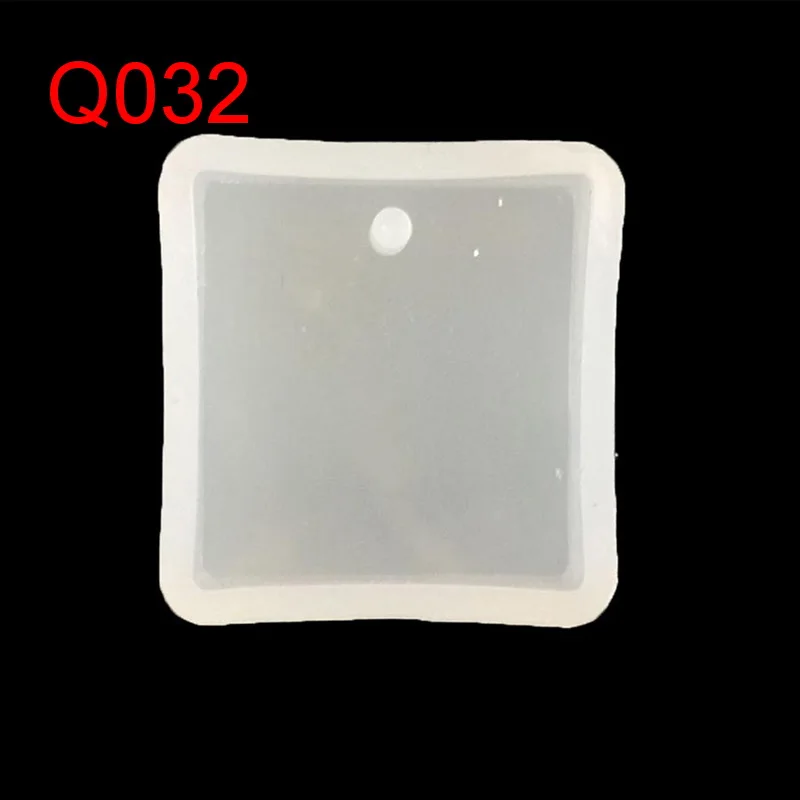 1pcs 1/5 шт капельки воды форма из эпоксидной смолы для ювелирных изделий формы для торта Прозрачная силиконовая Форма Подвеска «сделай сам» сушеные цветы образец инструменты - Цвет: 1pcs