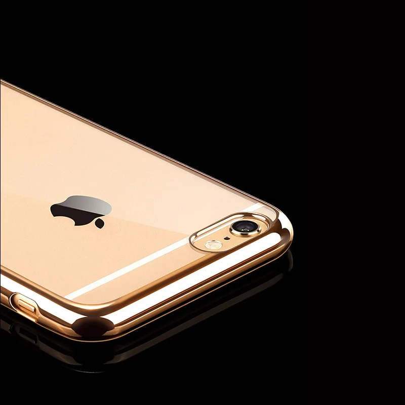 Ультратонкий TPU чехол для iPhone 5/5S 4 дюймов Ясно Тонкий Мягкий мобильный телефон