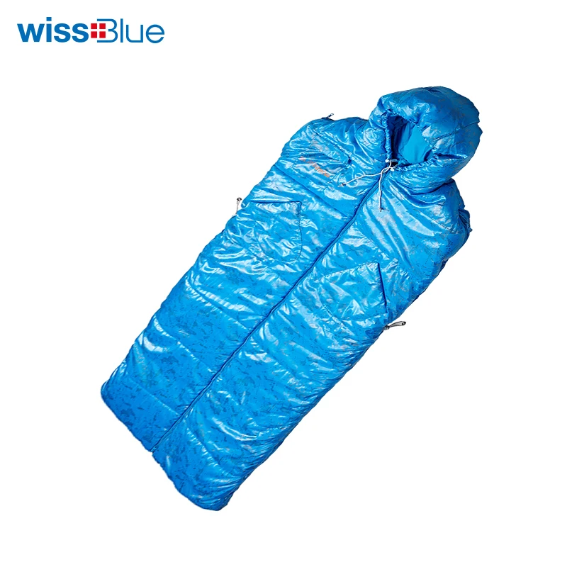 Wissblue Outdoor Professional Mummy Sleeping Bag Hiking Warm Lightweight Compact 3-4 Season For Adult/Child With Carry | Спорт и