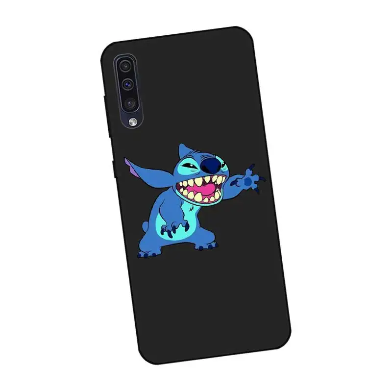 N6686 N418 стежка Черный силиконовый чехол для samsung Galaxy A2 Core A6 A7 A8 A9 A10 A30 A40 A50 A60 A70 A80 A90 5G A20E плюс - Цвет: N6686