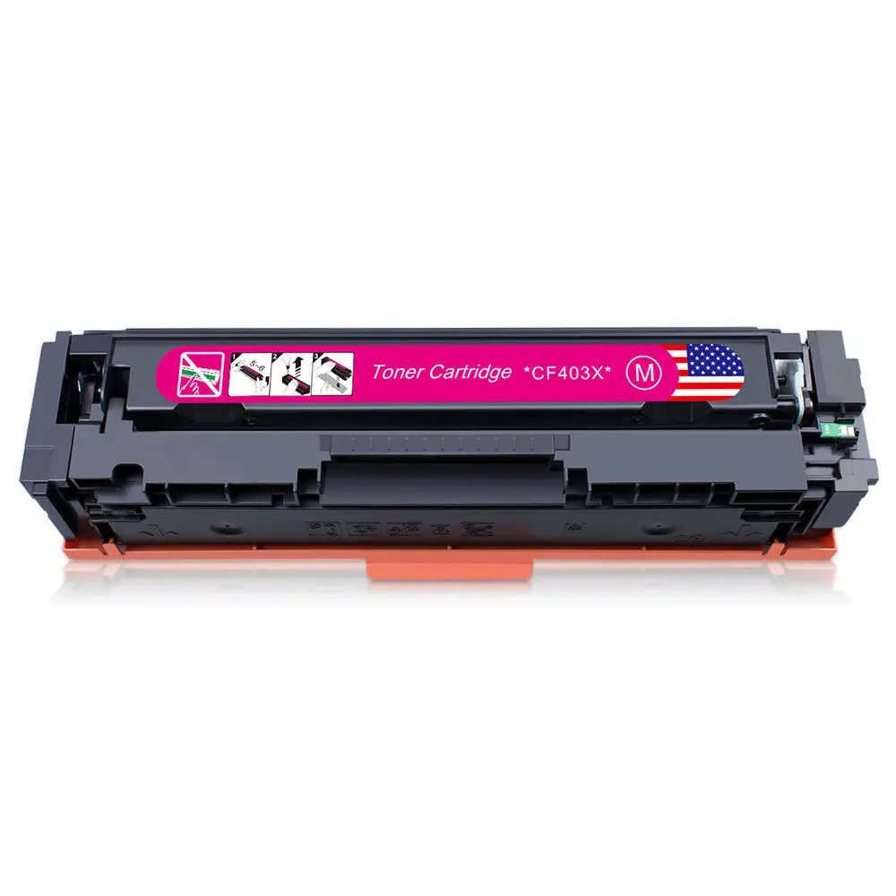 Тонер Королевство 4 P тонер картриджи CF400X-CF403X 201X Набор для hp color Laserjet M252dw/M252n MFP