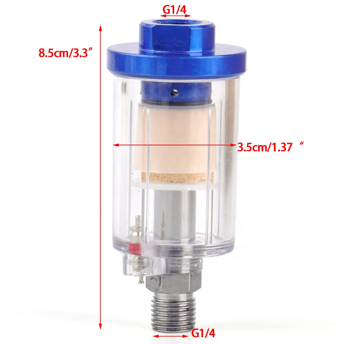 LETAOSK 1/4 &quotвстроенный воздушный фильтр мини водоотделитель масла ловушка влаги