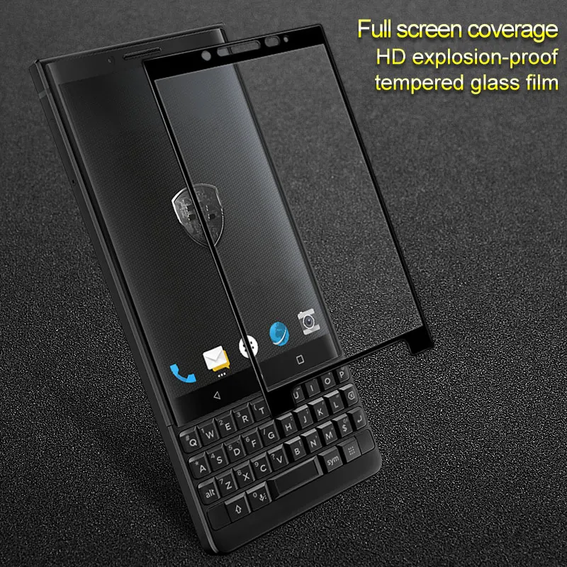 Закаленное стекло для Blackberry Key2 Key 2 защитная пленка экрана с полным