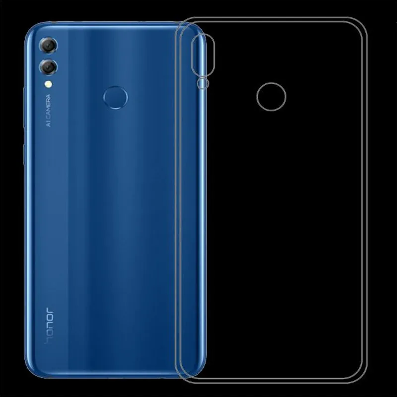 Мягкий прозрачный силиконовый чехол для huawei Enjoy Max Honor 8x TPU Handytasche защитный