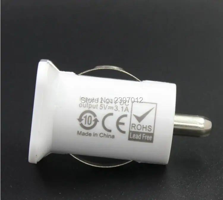 Автомобильное зарядное устройство SZAICHGSI для USAMS Micro 200 А с двумя USB-портами |