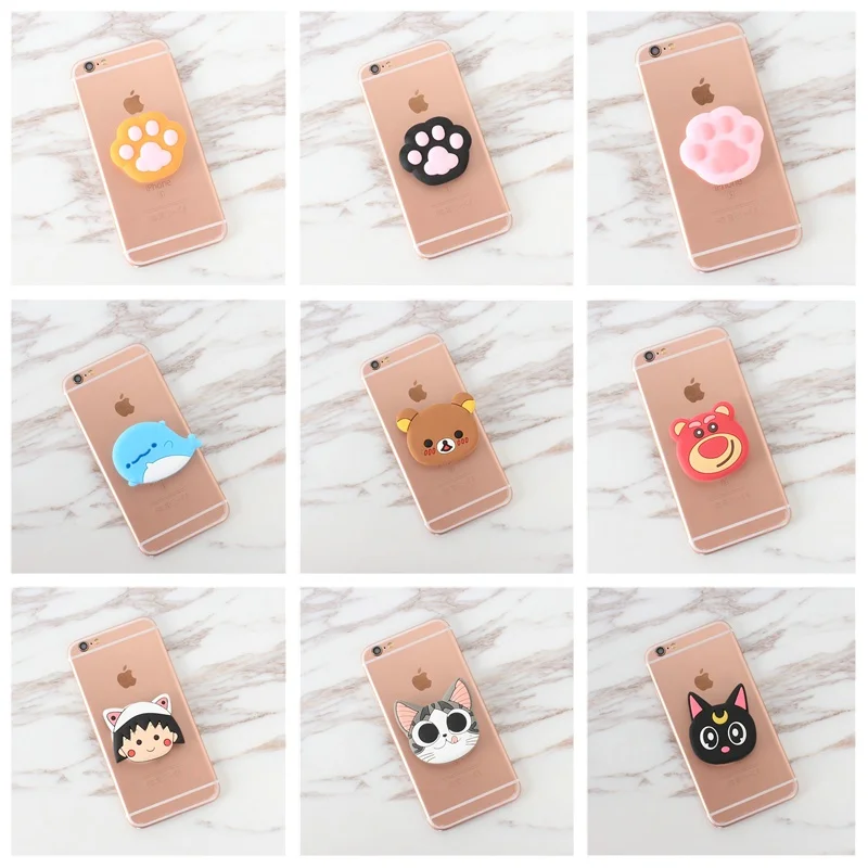 3D гибкое расширение портативный разъем air мешок силиконовый держатель телефона