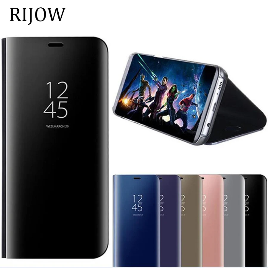 Умный зеркальный чехол для Xiaomi Redmi Note 7 с откидной крышкой 5 6 K20 Pro 7A A1 A2 8 9 lite SE Max 3 F1 |