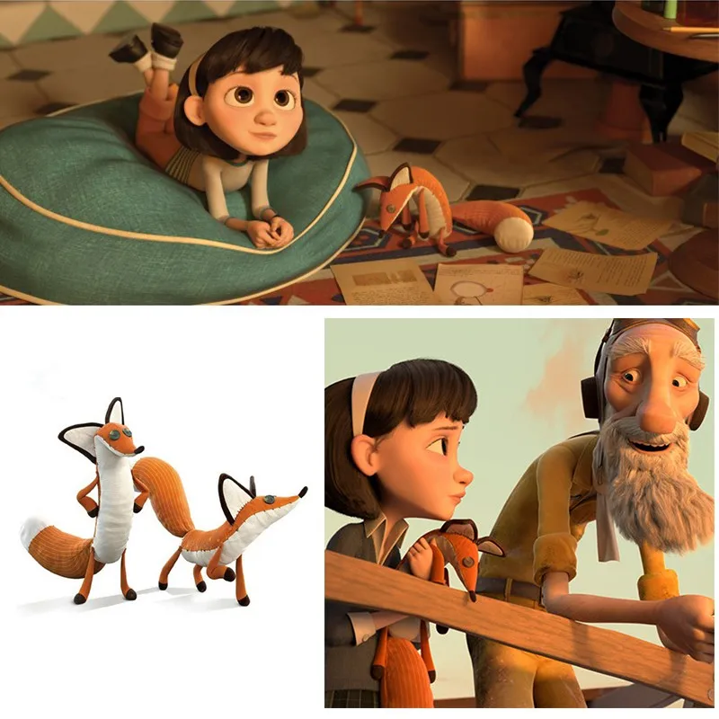 Маленький принц Лиса плюшевые куклы набивные игрушки фильм обучающая