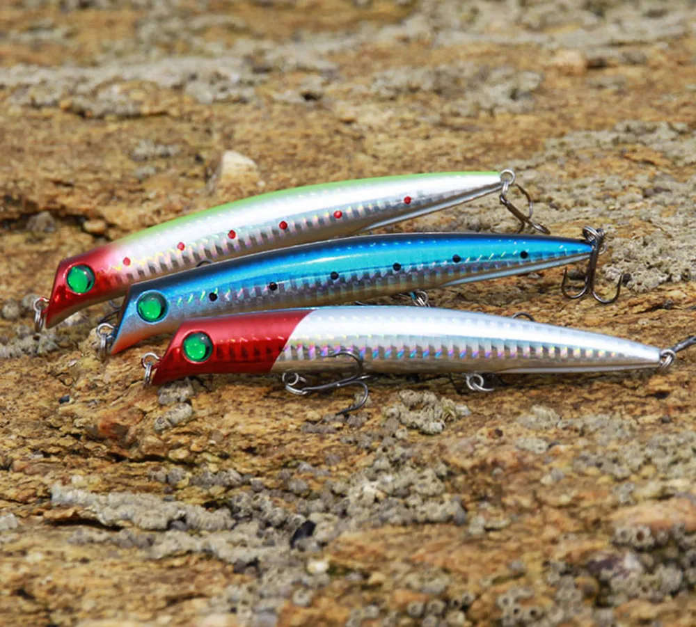 

5PCS fishing Fish Popper long shot Lure hook baits 15cm/15g Free shipping