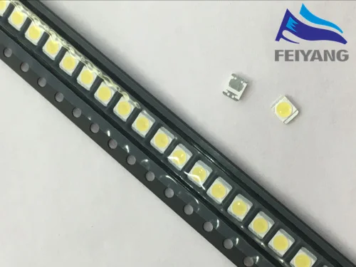110 шт./лот 3528 2835 SMD светодиодные ремонтные Бусины 1 Вт для LG холодный белый лм ТВ/ЖК