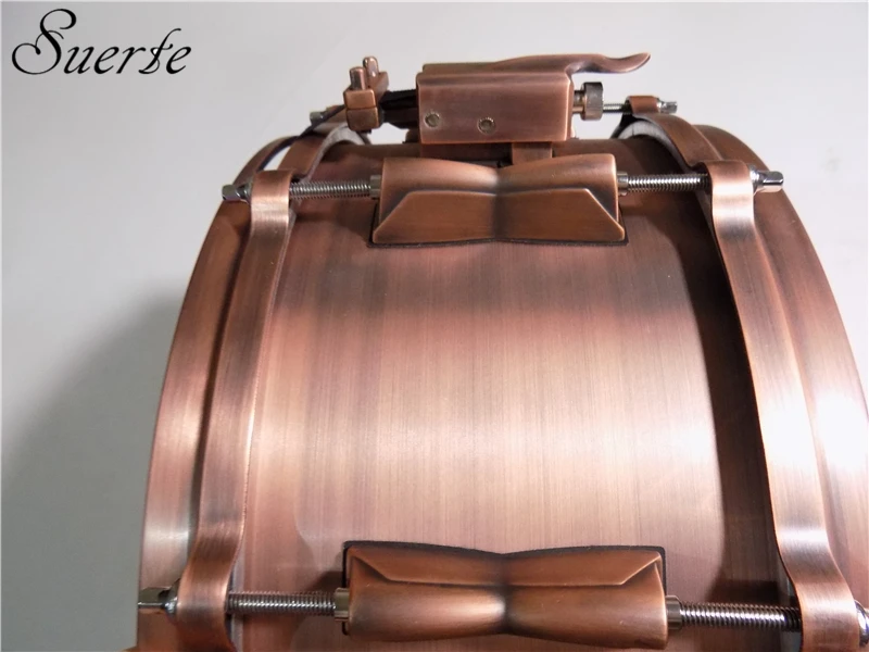 Профессиональные 1"* 6,5" медные Snare барабанные перкуссионные Музыкальные инструменты полиэстер барабанная головка Литой обруч
