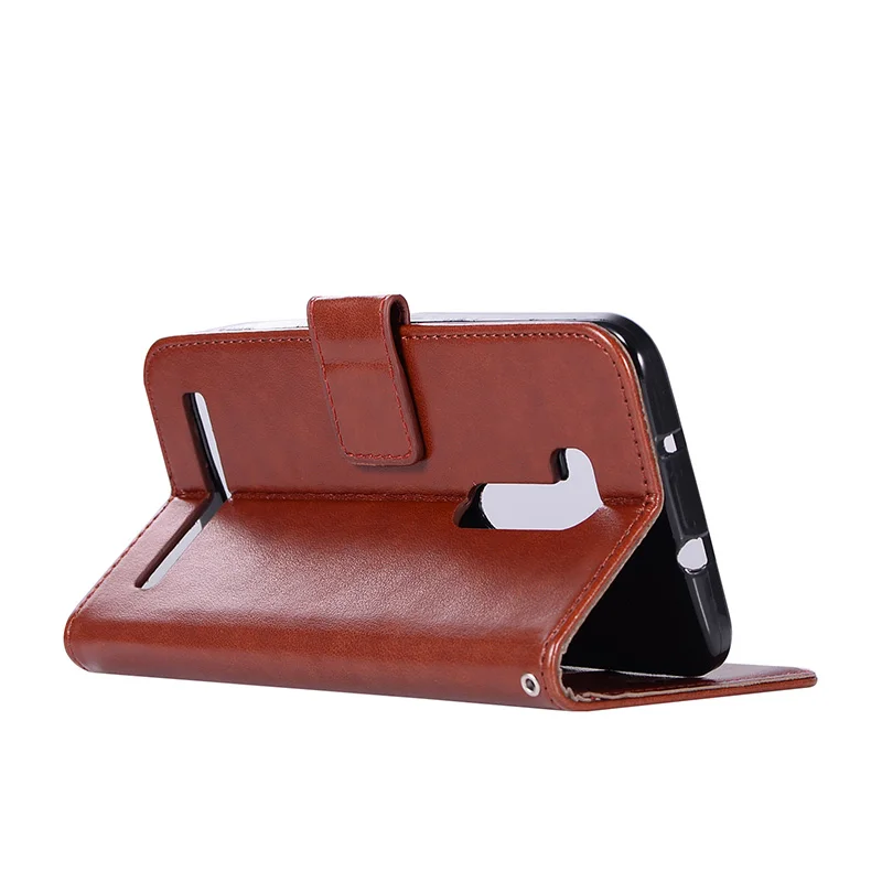 SEASHORE Luxury Case Retro Coque Flip Leather Wallet Phone Cover sFor Asus ZenFone Go ZB551KL / TV G550KL 5.5 Cases | Мобильные