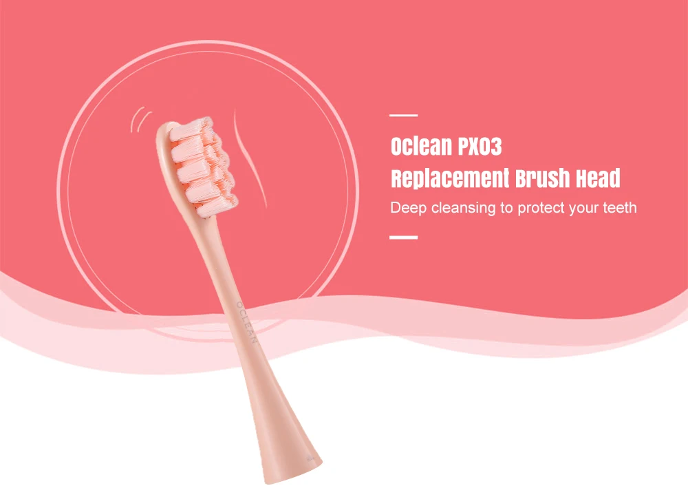 

2019 Original Oclean PX03 4pcs Replacement Adult Tooth Brush Head for Oclean X SE Air One Sonic Electric Toothbrush