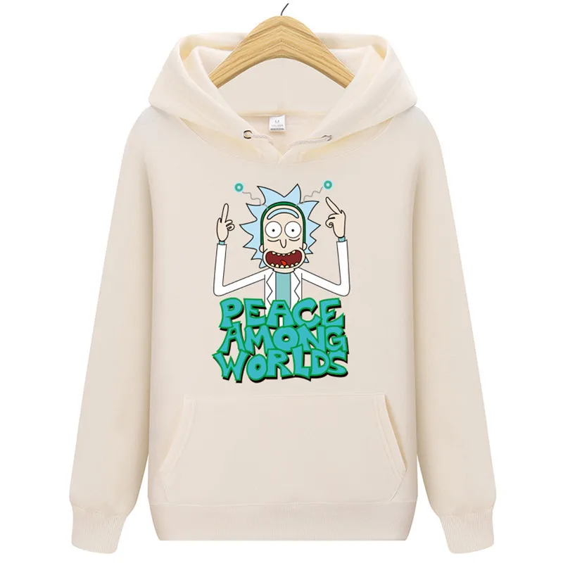 Рик Morty аниме печати Для мужчин толстовки 2018 Новый Повседневное Толстовка и Морти