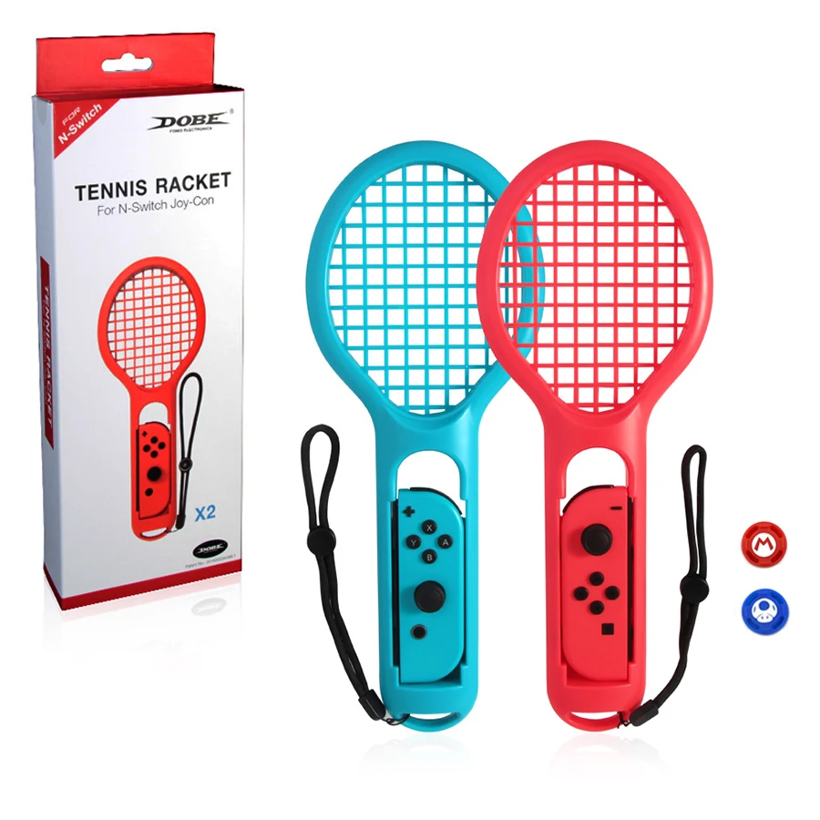 Держатель для теннисной ракетки ABS 1 пара геймпад NintendoSwitch Joy Con Tennis ACES игровой