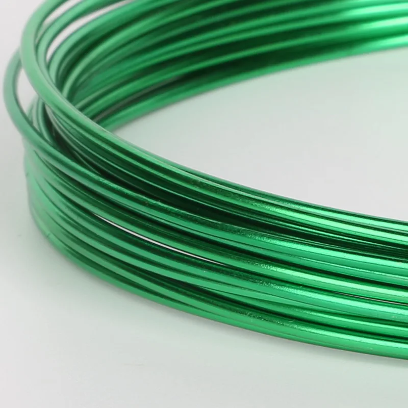 Новое поступление разноцветная цветная алюминиевая проволока диаметром 1 5 мм