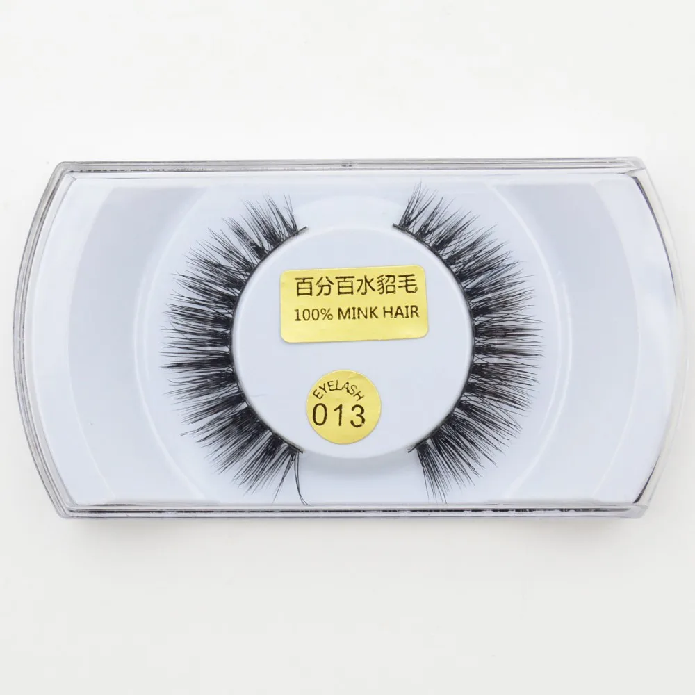 Новые 3D модные Искусственные ресницы норковые волосы ручной работы