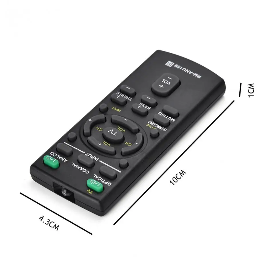 Unviersal дистанционного Управление для sony звуковая панель с реверсивным звуковым RM-ANU159 HT-CT60 HT-CT60/C SA-CT60 SS-WCT60