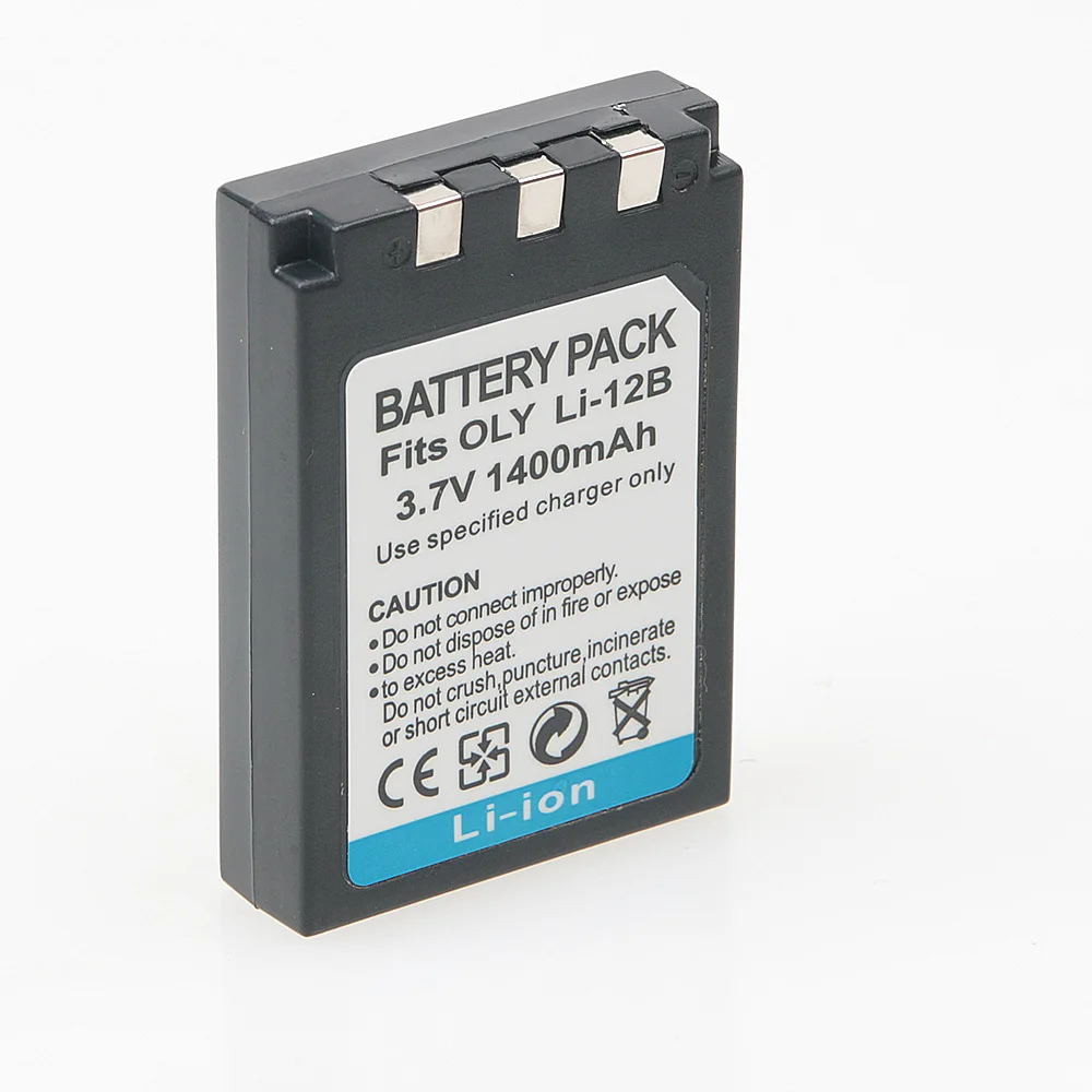 GTF LI 10B 12B аккумулятор 3 7 V 1400mah для Olympus OLY. U300 U400 u410 U500 u600 Камера Батарея|battery battery