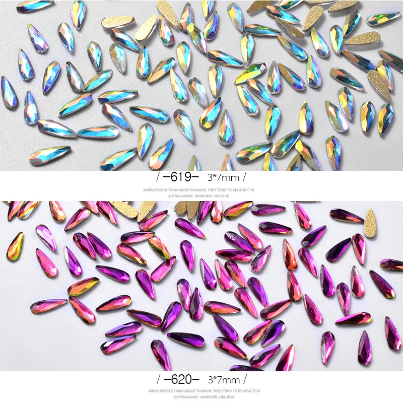 10 шт. Стразы для ногтей с кристаллами|shape nail art|nail art rhinestonesnon hotfix |
