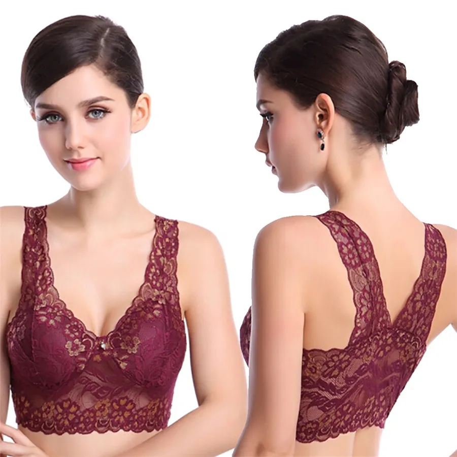 #5505 для женщин пикантные бюстгальтеры фитнеса кружево без следа сталь кольцо