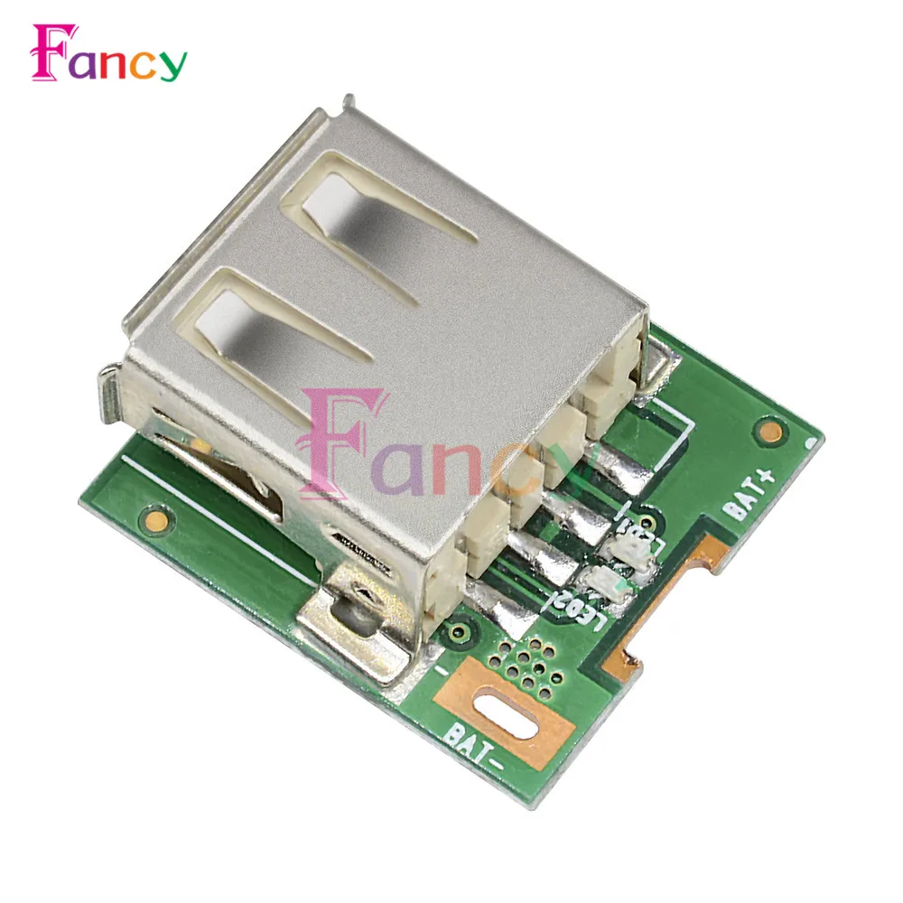 10 шт. 5 в Повышающий Модуль питания литиевая батарея Зарядка защита плата