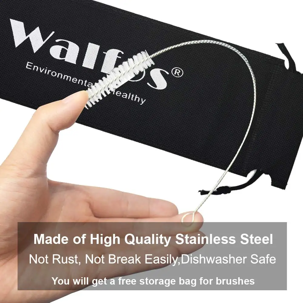 WALFOS 10 шт./компл. рыбы трубка для цистерны Кисть Силиконовая Стекло всасывающая