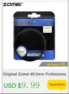 ZOMEI 52 мм 55 мм 58 мм 62 мм 67 мм 72 мм 77 мм 82 мм нейтральная плотность ND2 ND4 ND8 ND фильтр для объектива Canon Nikon Olympus Pentax Hoya