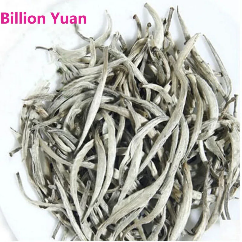 100 г, белый чай Baihao Yingzhen, класс Baihaoyinzhen, чай с серебряной иглами для сыпучих китайских натуральных органических продуктов питания