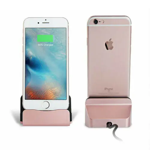 Новинка Лидер продаж зарядная док станция подсветка для Huawei P10 IPhone X Samsung Type C