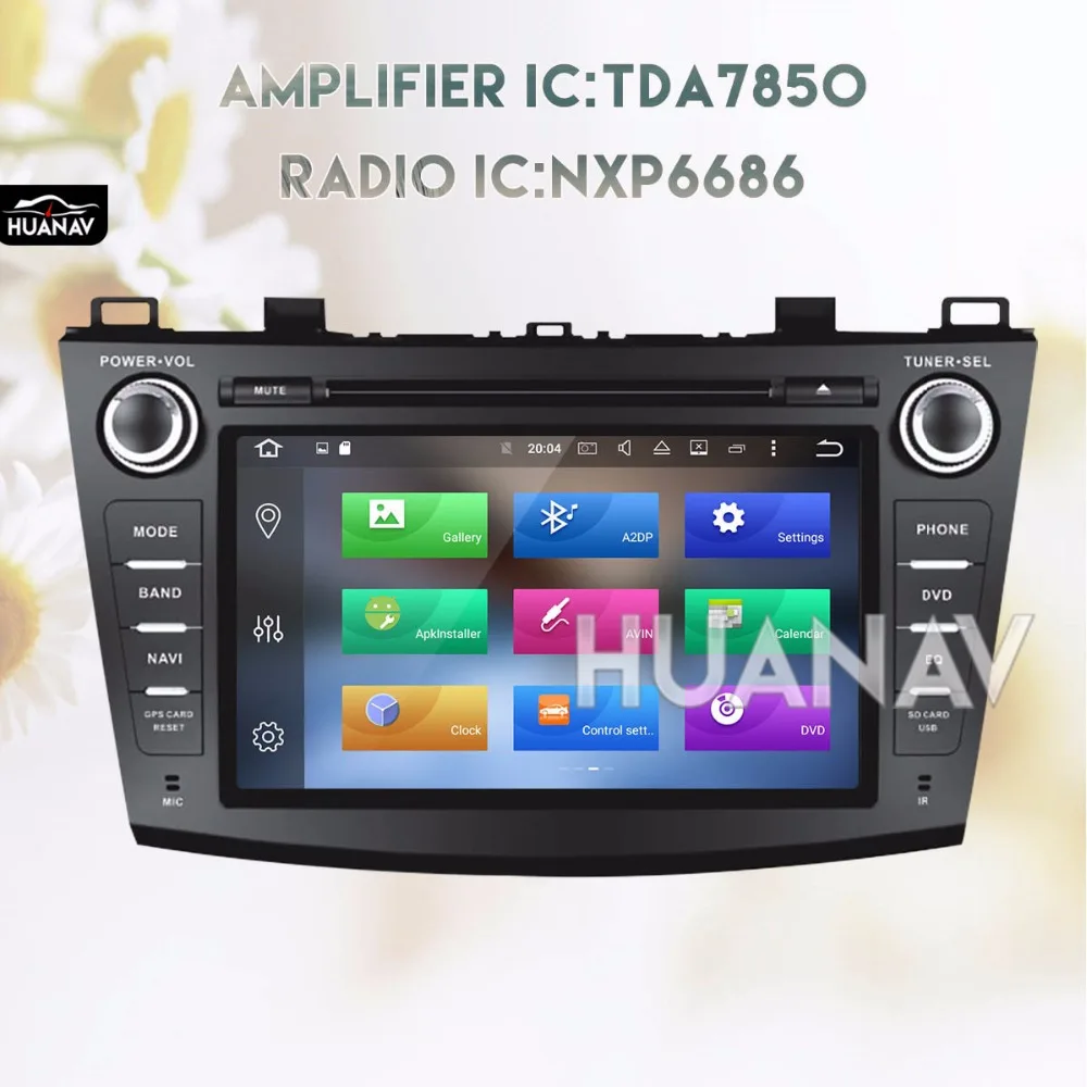 Автомобильный DVD мультимедийный плеер для Mazda 3 Axela 2009-2013 Android 8 0/Android 7 1 ''Авто