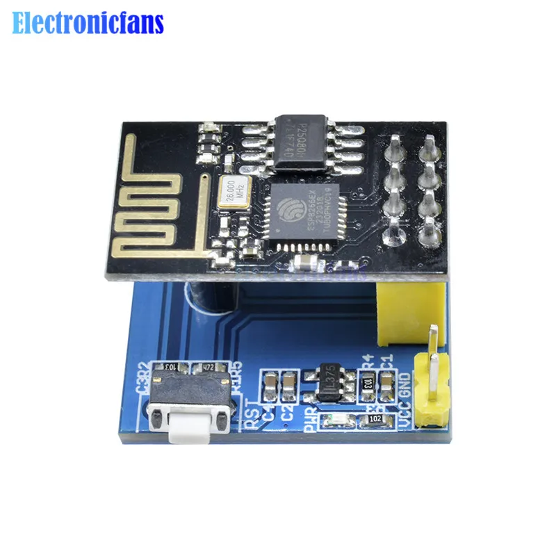 ESP8266 ESP01 DS18B20 модуль датчика температуры и влажности Esp8266 Wi Fi беспроводная плата