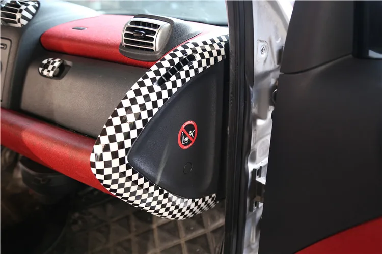 Для Smart Fortwo Forfour 2009-2014 украшение интерьера автомобиля Стайлинг Аксессуары