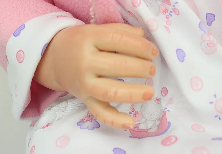 Силиконовая кукла reborn 28 дюймов Реалистичная принцессы для младенцев модель