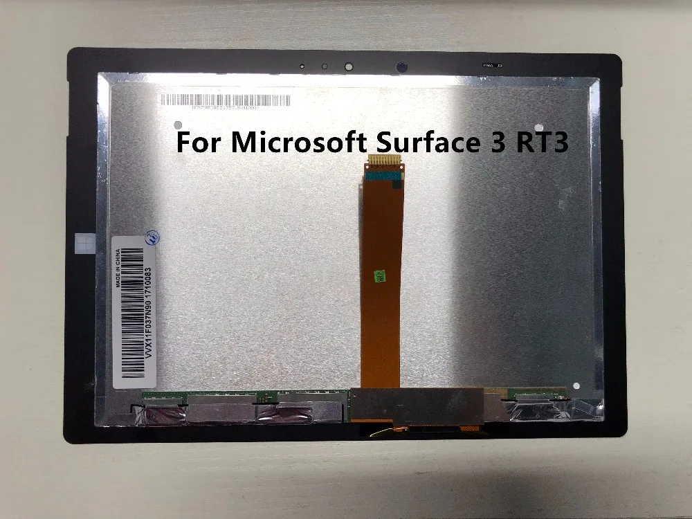 Для microsoft Surface 3 RT3 ЖК-экран дигитайзер сборка X890657-008 1645 1657 Замена для ноутбука планшета ЖК
