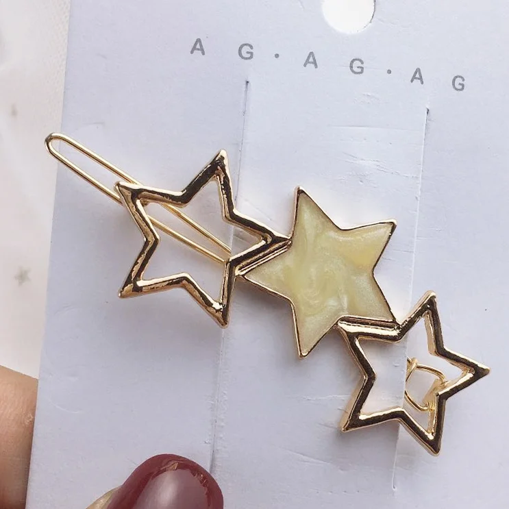 Fashion Women Acetate Hairpins Hair Ornament Macarons Hair Clip Headwear Female Hair Accessories Styling Headband