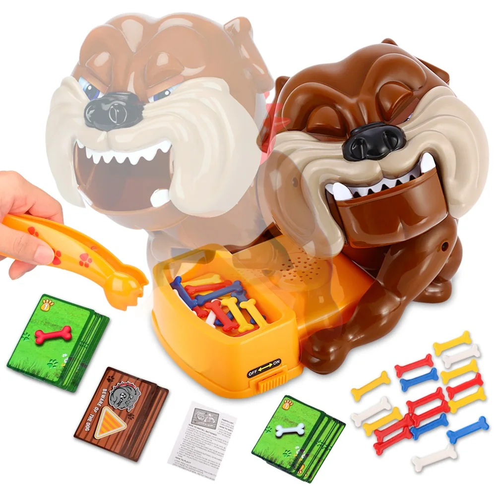Гаснущие карты Bad Dog Bones Tricky Toy игры для родителей и детей детские игровые шутки