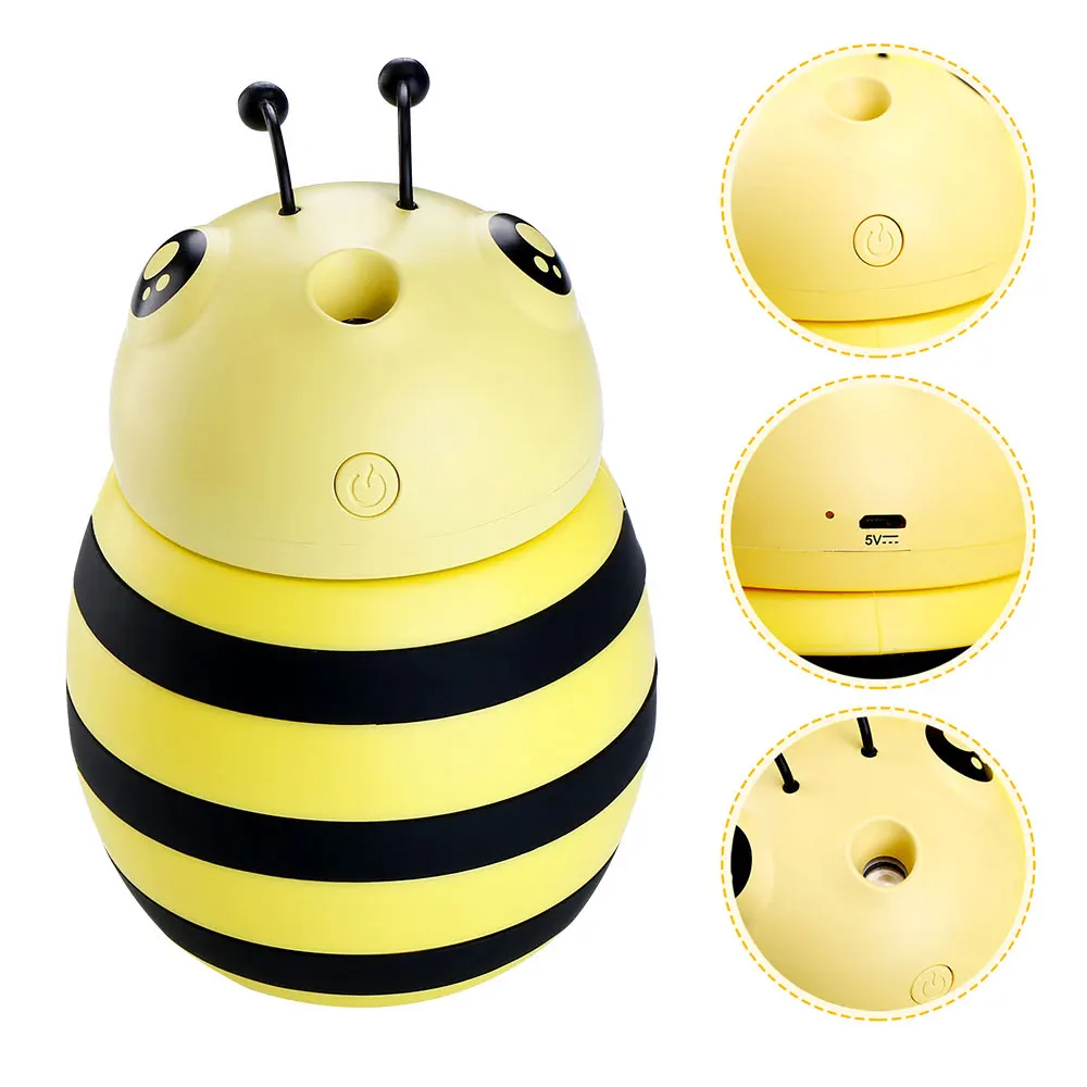 Littie Bee ароматерапия диффузор ночной Светильник очиститель воздуха портативный увлажнитель воздуха для детской комнаты многофункциональный настольный Dorpshipping