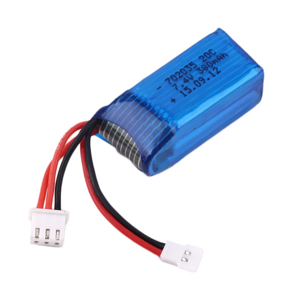 Liop батарея 7 4 V 380 mAh 20C микро короткая карта Батарея для мини-дистанционного